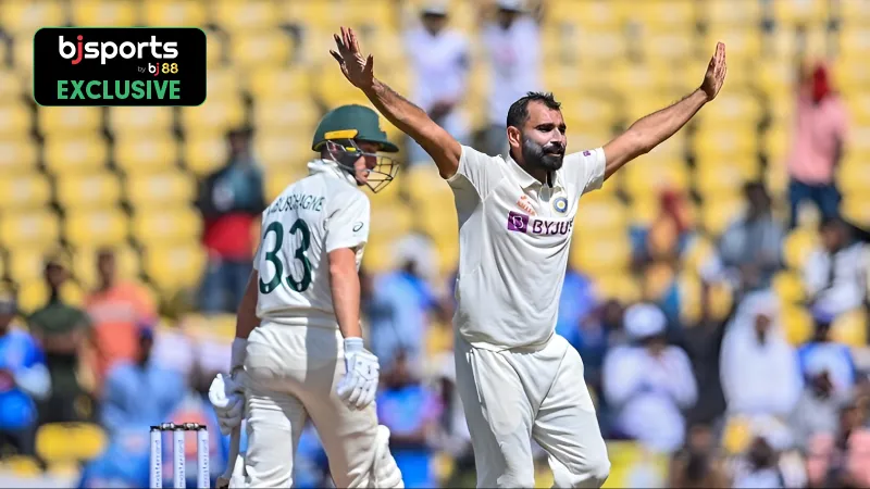 Top 3 performances of Mohammed Shami in Tests