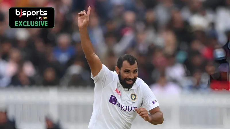 Top 3 performances of Mohammed Shami in Tests
