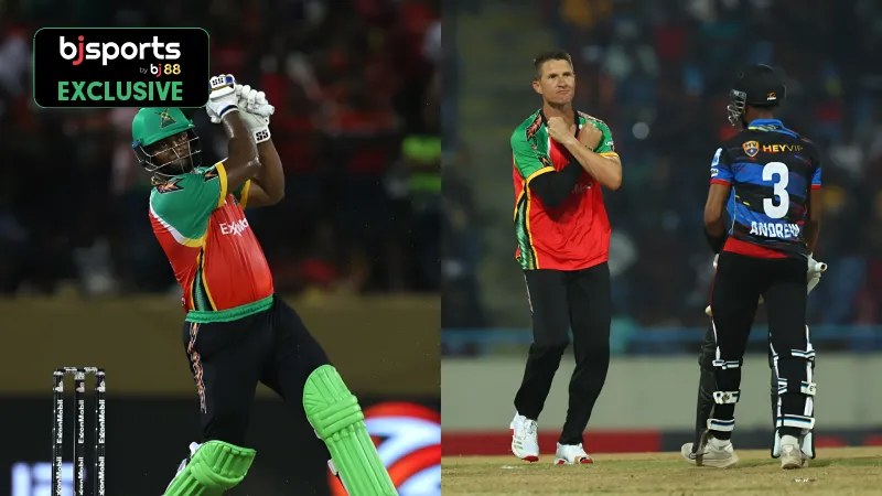 CPL 2025: Predicting Guyana Amazon Warriors XI for match 21