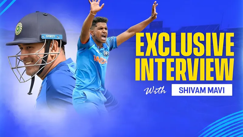 Shivam Mavi reveals 'bowlers' captain' MS Dhoni's golden advice for succeeding in T20s [Exclusive]