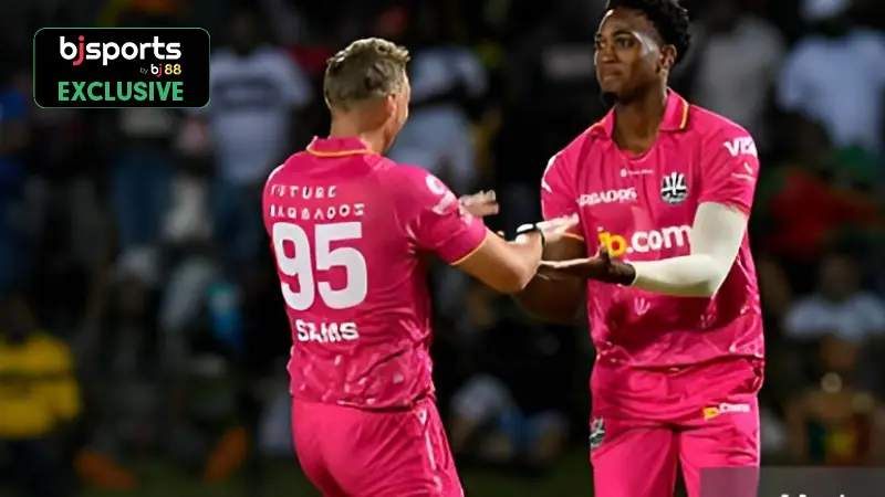 CPL 2025: Predicting Barbados Royals XI for match 22