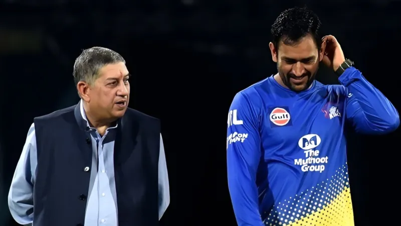 Ex-BCCI president N Srinivasan appointed as chairman of CSK ahead of IPL 2026