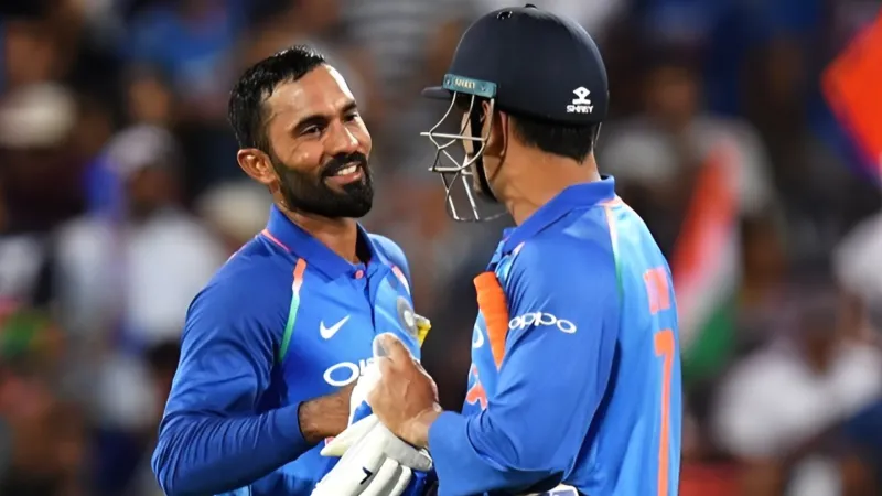 Dinesh Karthik reveals of turning into ‘Chameleon’ due to MS Dhoni’s success
