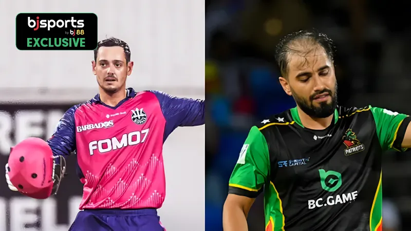 CPL 2025: Top 3 player battles to watch out for in match 27