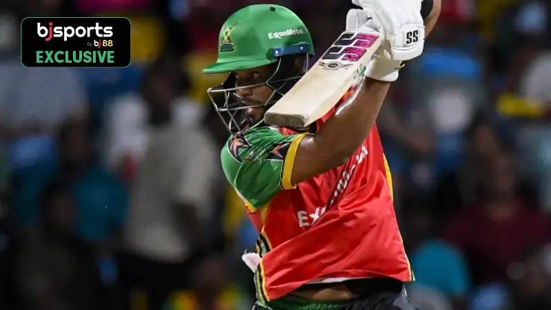 CPL 2025: Batters to Watch in the 29th Match of GAW vs SLK