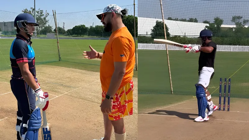 After mentoring Shubman Gill, Abhishek Sharma to success, Yuvraj Singh begins training Priyansh Arya, Prabhsimran Singh