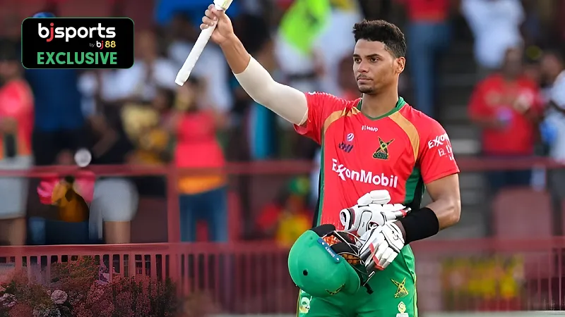 CPL 2025: Batters to Watch in the 30th Match of GAW vs BR