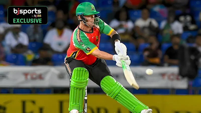 CPL 2025: Batters to Watch in the 30th Match of GAW vs BR