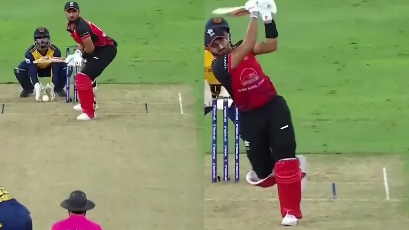 Video of the Day - Asia Cup 2025 Nizakat Khan launches Wanindu Hasaranga for six in commanding fashion