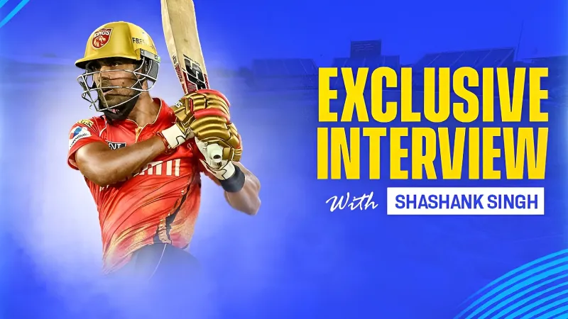 Winning IPL is great, but World Cup is the bigger dream Shashank Singh [Exclusive]