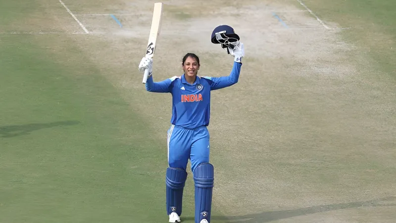 IND W vs AUS W 2025 Smriti Mandhana equals world record with 12th ODI century as opener