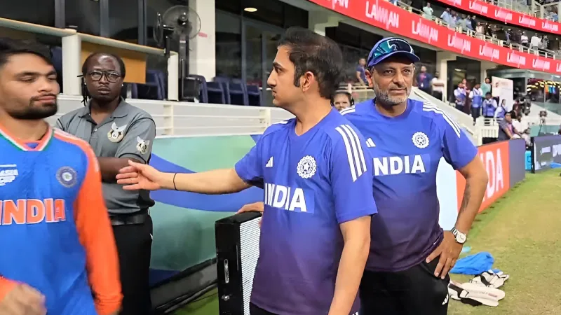 [WATCH] Asia Cup 2025 Gautam Gambhir twists handshake rule, asks players to greet only umpires to leave Pakistan stunned