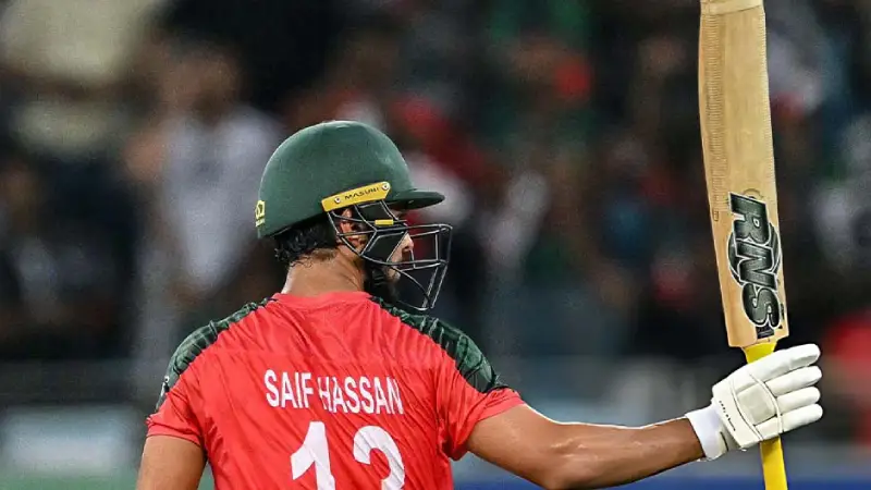 Asia Cup 2025: 'Confident of reaching the final' - Saif Hassan after Bangladesh's victory over Sri Lanka