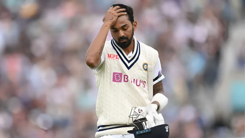 IND A vs AUS A 2025 KL Rahul falls early citing form concerns ahead of West Indies Tests
