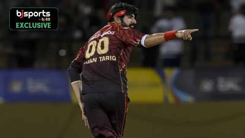 CPL 2025: Most wickets in the tournament (Top 3)