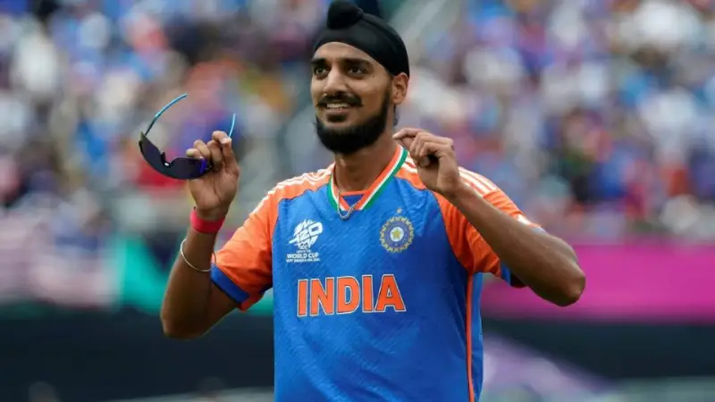 Watch: Arshdeep Singh's brutal dig at Haris Rauf after "plane crash" gesture goes viral