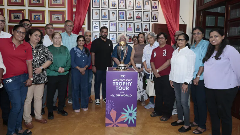 MCA honours female captains with special gesture as Women’s World Cup 2025 Trophy Tour arrives in Mumbai