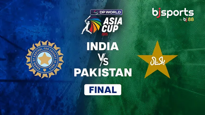 ভারত বনাম পাকিস্তান – BJ Sports-এর কভারেজে উপভোগ করুন এশিয়া কাপ ২০২৫ ফাইনাল