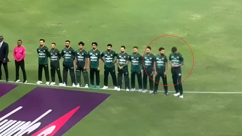 WATCH Asia Cup 2025, Final Shaheen Afridi, Haris Rauf ‘disrespect’ India’s national anthem, picture goes viral