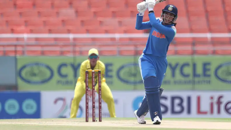 IND W vs AUS W: Smriti Mandhana becomes seventh-highest run-getter in women’s ODIs