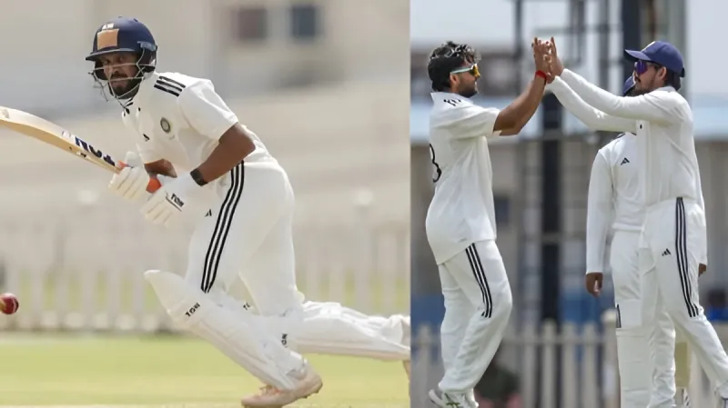 Duleep Trophy 2025, WZ vs CZ Malewar, Shubham's fifties help Central Zone minimise deficit on Day 2