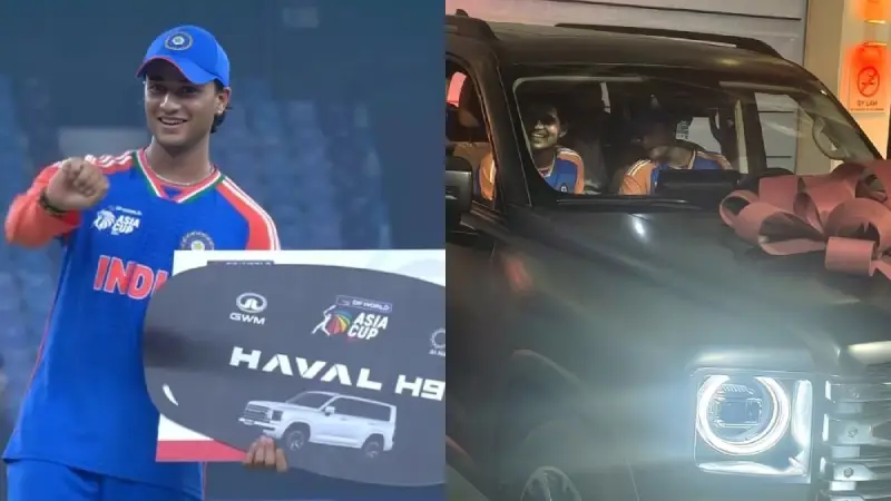 Asia Cup 2025 What is the price of Haval H9 SUV won by Abhishek Sharma