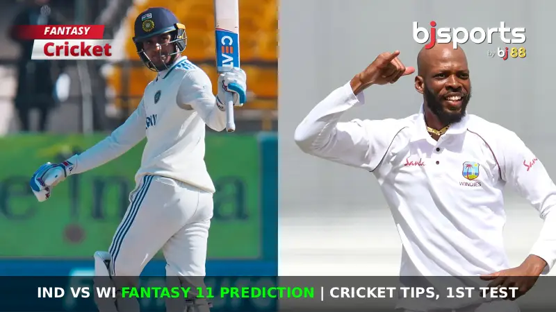 IND vs WI Dream11 Prediction, 1st Test, Fantasy Cricket Tips, Playing 11, Injury Updates & Pitch Report for West Indies tour of India 2025