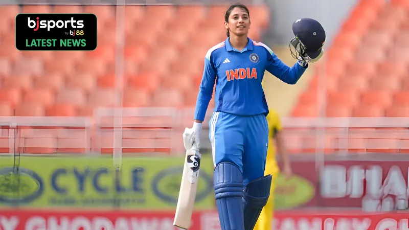 Smriti Mandhana scripts history with most WODI runs in calendar year