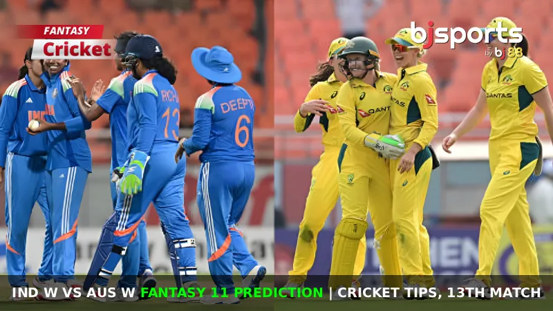 IND W vs AUS W Dream11 Prediction, 13th Match, Fantasy Cricket Tips, Playing 11, Injury Updates & Pitch Report for ICC Women’s ODI World Cup 2025