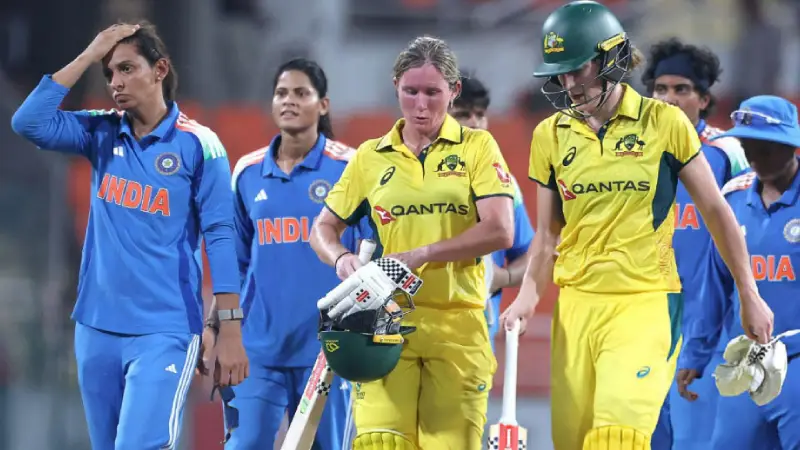 Women's World Cup 2025: India fined for slow over-rate against Australia