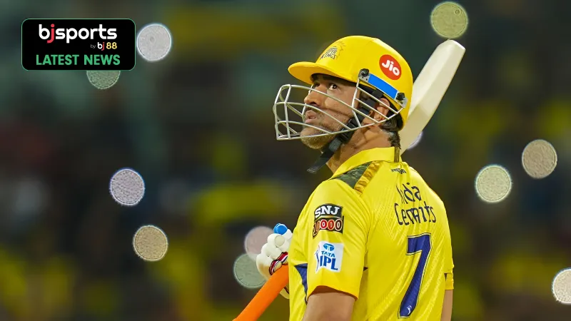 MS Dhoni confirms his availability with Chennai Super Kings for IPL 2026