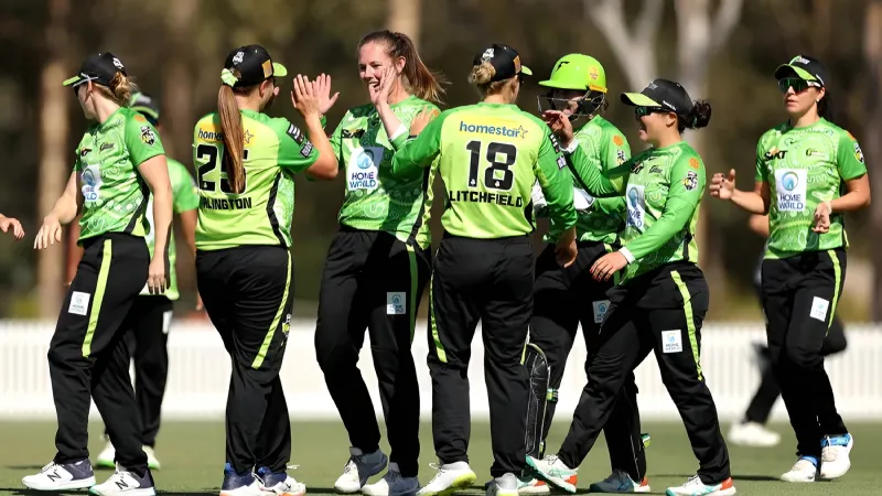 Match 2, ST W vs HH W Match Prediction – Who will win today’s WBBL match between Sydney Thunder Women vs Hobart Hurricanes Women