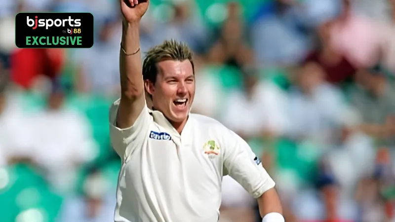 Top 3 performances of Brett Lee in Tests