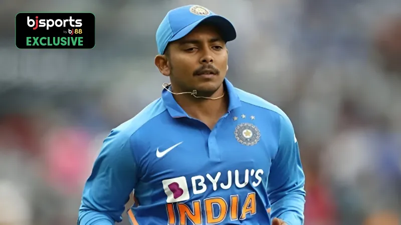 OTD Prithvi Shaw was born in 1999