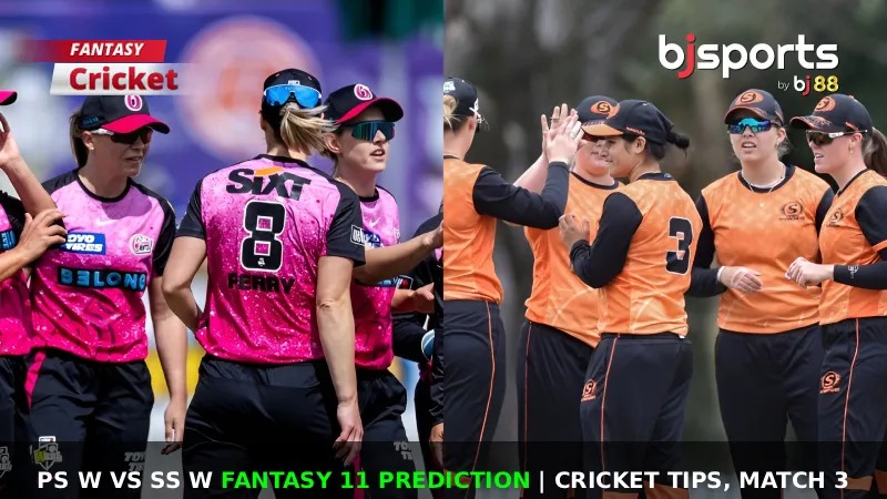 PS W vs SS W Dream11 Prediction, Match 3, WBBL Fantasy Cricket Tips, Playing XI, Pitch Report & Injury Updates