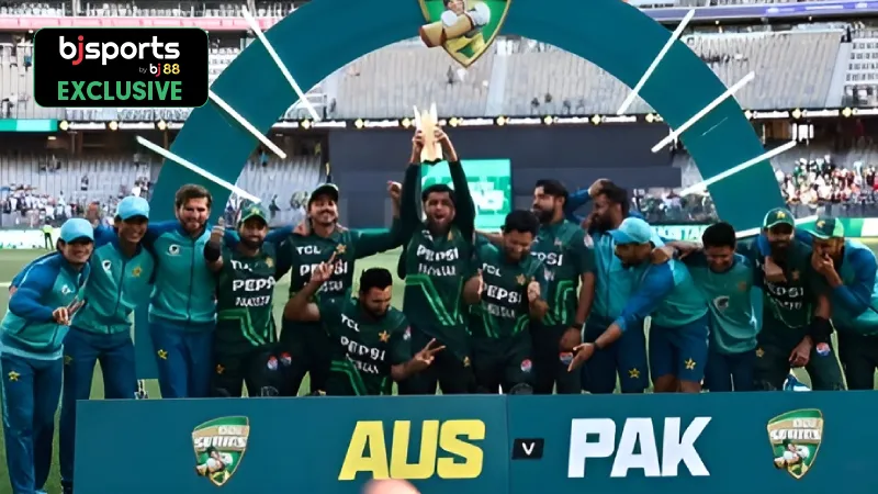 OTD Pakistan won their first series in any format in Australia in 22 years in 2024