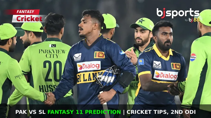 PAK vs SL Dream11 Prediction, 2nd ODI, Fantasy Cricket Tips, Playing 11, Injury Updates & Pitch Report for Sri Lanka tour of Pakistan 2025