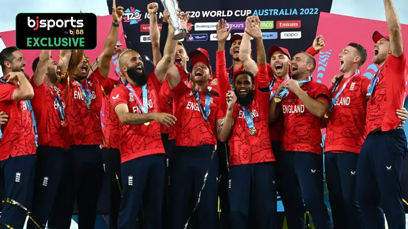 OTD: England became the first team to hold both senior men's World Cups simultaneously in 2022