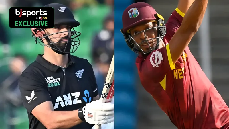 NZ vs WI 2025: Top 3 player battles to watch out for in 1st ODI