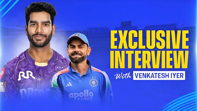 Shubman Gill will carry his own legacy like Virat Kohli did for India Venkatesh Iyer [Exclusive]