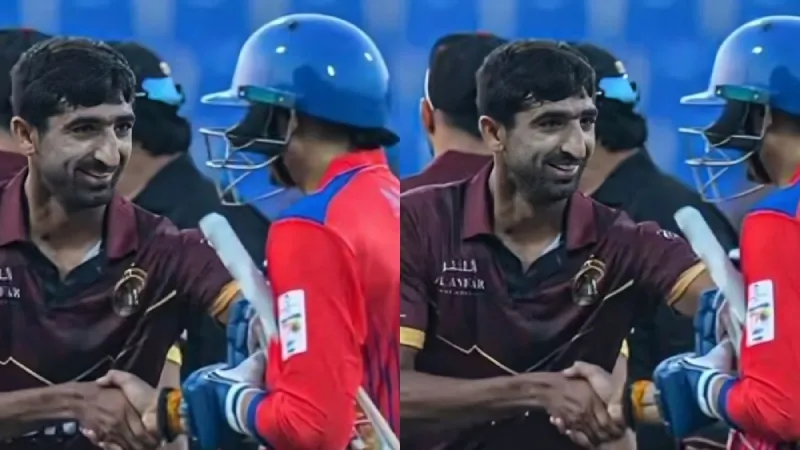 [WATCH] Harbhajan Singh shakes hands with Pakistan cricketer in Abu Dhabi T10 league, video goes viral