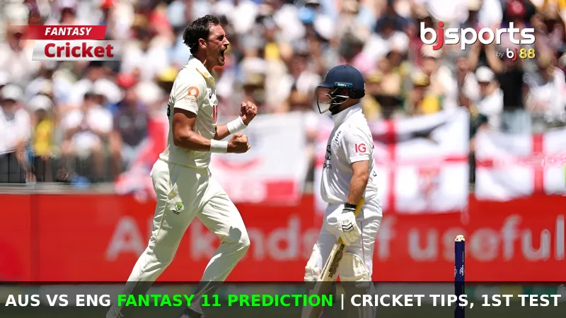 AUS vs ENG Dream11 Prediction, 1st Test, FantaCricket Tips, Playing 11, Injury Updates & Pitch Report for The Ashes, 2025-26