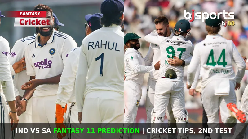 IND vs SA Dream11 Prediction, 2nd Test, Fantasy Cricket Tips, Playing XI, Injury Updates, Pitch Report for South Africa tour of India 2025