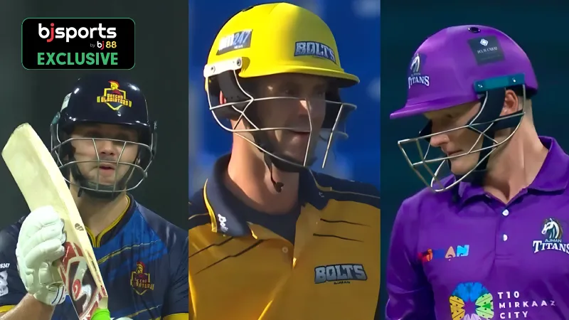 Abu Dhabi T10 2025: Predicting Ajman Titans XI for match 15