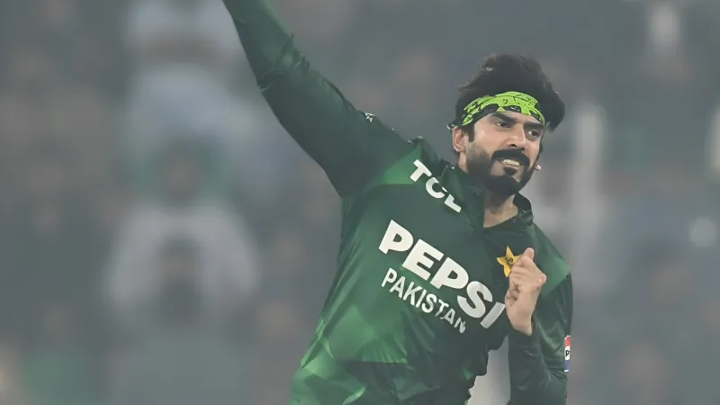 [WATCH] Usman Tariq bags T20I hat-trick, becomes fourth Pakistan bowler to do so