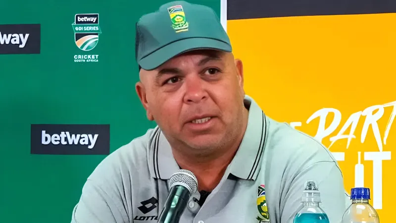 IND vs SA 2025 Legendary South African pacer slams head coach Shukri Conrad over ‘Grovel’ jibe