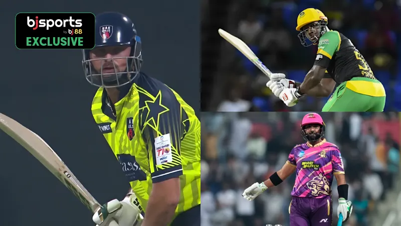 Tim David, Rovman Powell, Iftikhar Ahmed