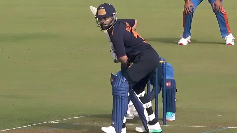 Virat Kohli's absence hits Delhi hard, fail to chase small target in Vijay Hazare Trophy