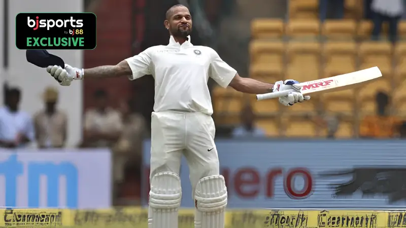 Top 3 performances of Shikhar Dhawan in Tests