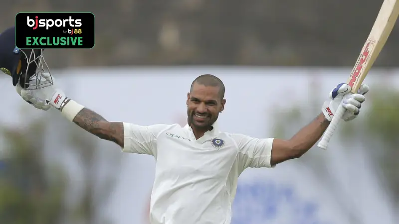 Top 3 performances of Shikhar Dhawan in Tests